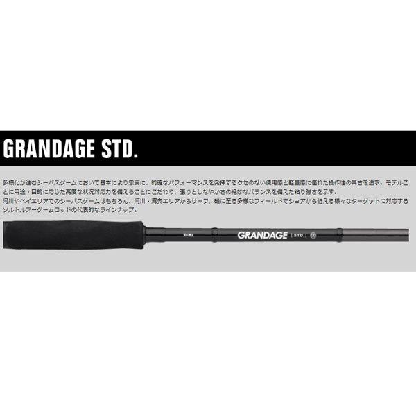 【ラッピング不可】 アピア（APIA）GRANDAGE C106MH STD. シーバスロッド