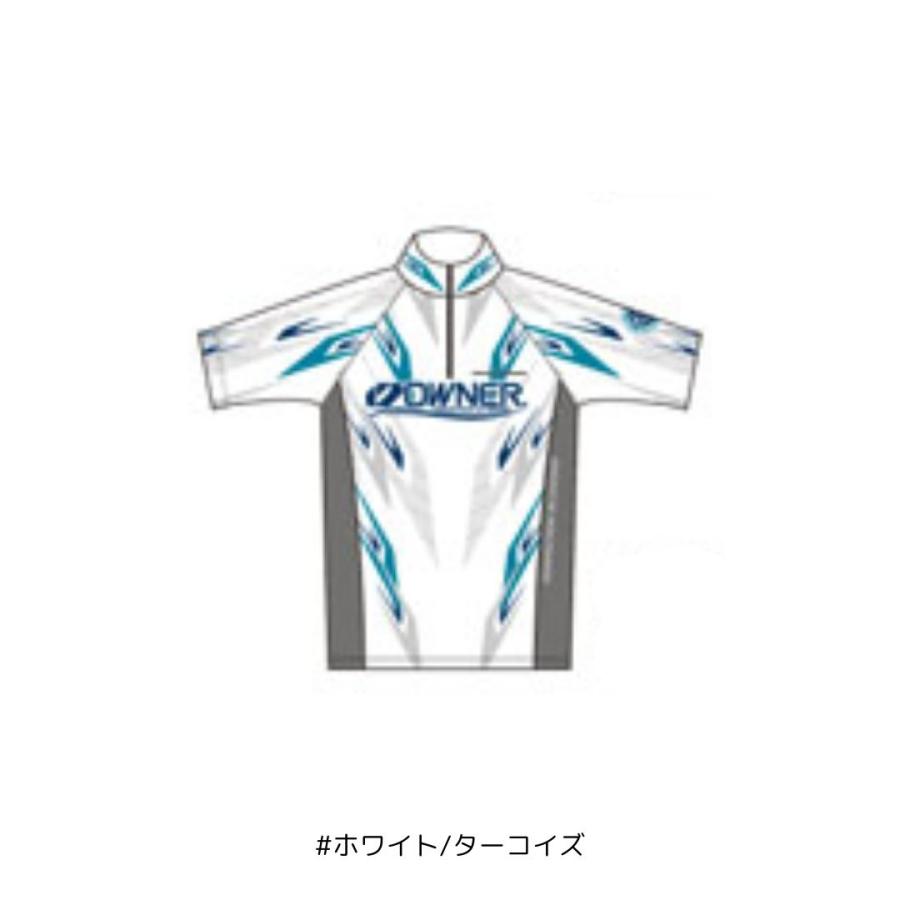 OWNER 半袖ストレッチシャツ M ブラック/ピンク OWNER（オーナー） 半袖ストレッチシャツ #Mサイズ #ホワイト