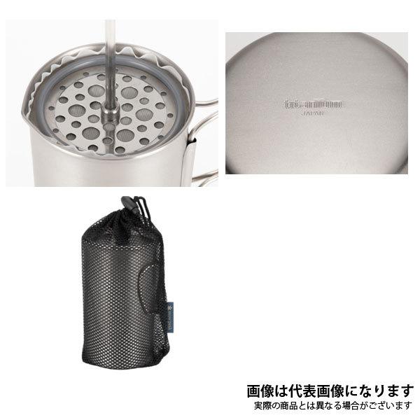 【廃盤　未開封】スノーピークチタンカフェプレスCS-111 snow peak（スノーピーク） チタンカフェプレス 3カップ CS-111 爆買
