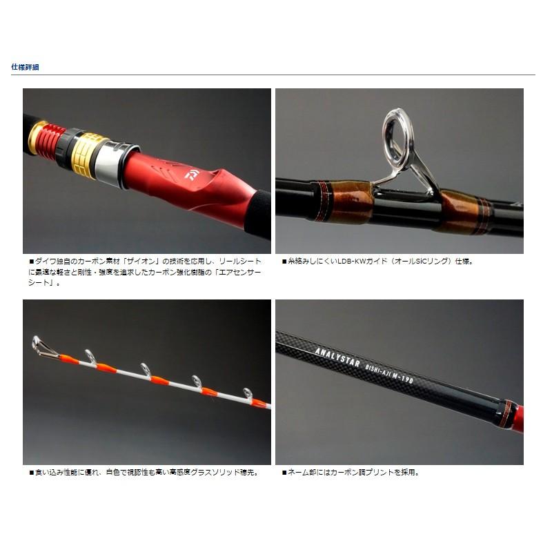 ANALYSTAR ビシアジMH 170 DAIWA（ダイワ） 16 アナリスタービシアジ MH-170 大型便A 爆買