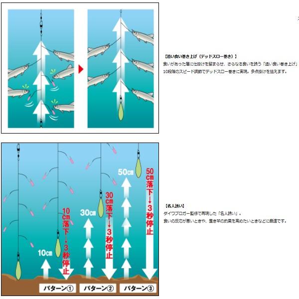 DAIWA（ダイワ） クリスティア ワカサギ CR-PT2α メタリックシルバー