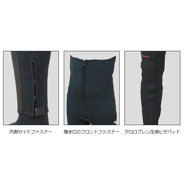 DAIWA（ダイワ） ドライタイツ（ソックス先割） DD-4000V35 ブラック
