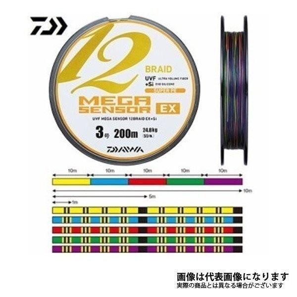 UVF メガセンサー12ブレイドEX＋Si 1.5号-300m ダイワ PEライン 12本