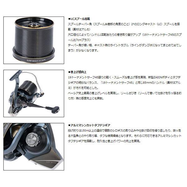 DAIWA（ダイワ） サーフベーシア45 15PE 2021新製品 リール スピニング