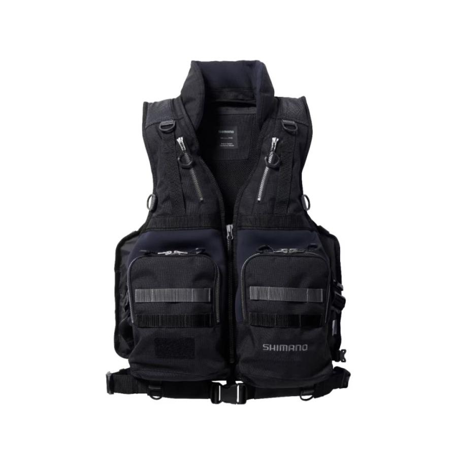 シマノ（SHIMANO） VF-229X ロックショアタフベスト ブラック 大型便A
