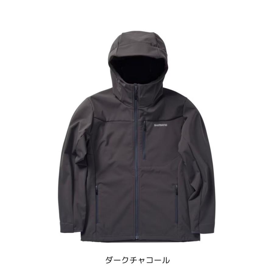 シマノオプティマル フーディＷＪ−０３１Ｗ Shimano ダークチャコールXL シマノ（SHIMANO） WJ-031W オプティマルジャケットフーディ #XLサイズ