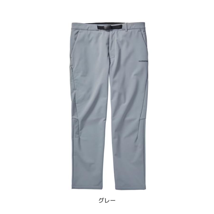 SHIMANO シマノXEFO ストレッチサーマルパンツ ライトグレー XL 【公式
