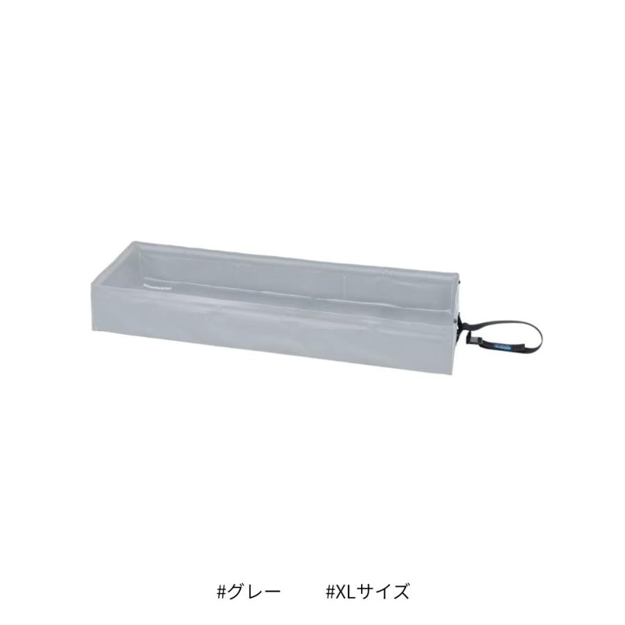 シマノ コンパクト フィッシュプール XL グレー BA-027Y シマノ（SHIMANO） BA-027Y コンパクトフィッシュプール #グレー #XL