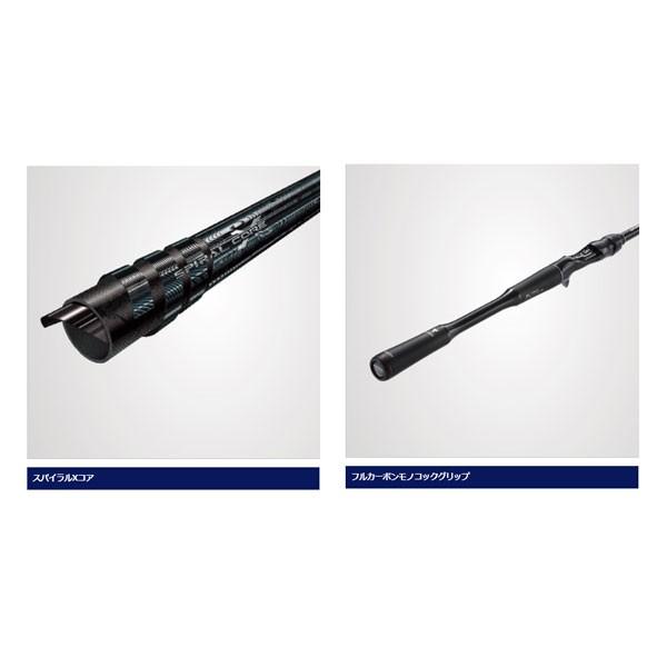 シマノ（SHIMANO） 19 ポイズングロリアス 170M-G バスロッド 竿 
