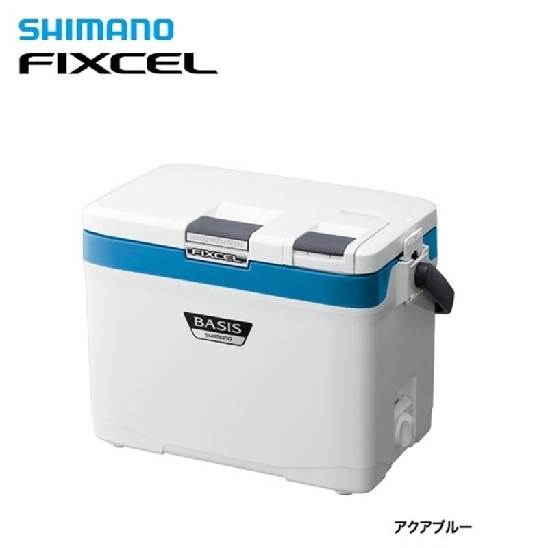 高級ブランド フィクセル ベイシス 1 アクアブルー Uf 012n シマノクーラーボックス 釣り キャンプ １面真空断熱 小型クーラー 座れる
