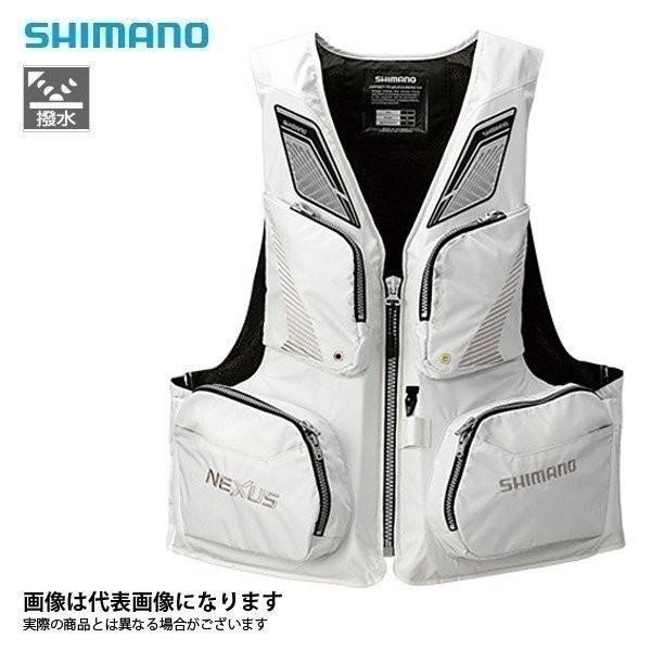 NEXUS シマノ VF-142Q ネクサス フローティングベスト シルバー L