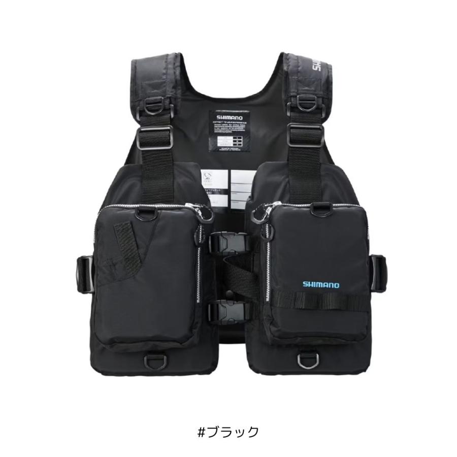 シマノ（SHIMANO） VF-068T ゲームベストライト #ブラック