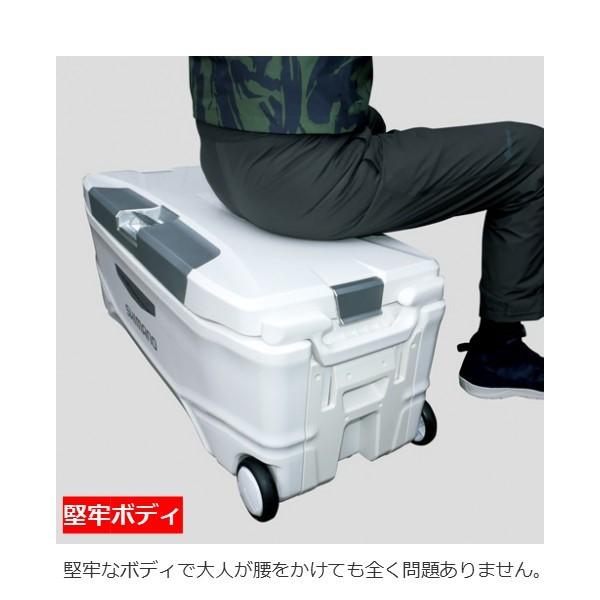 シマノ（SHIMANO） スペーザホエール ベイシス 650 ピュアホワイト 65L