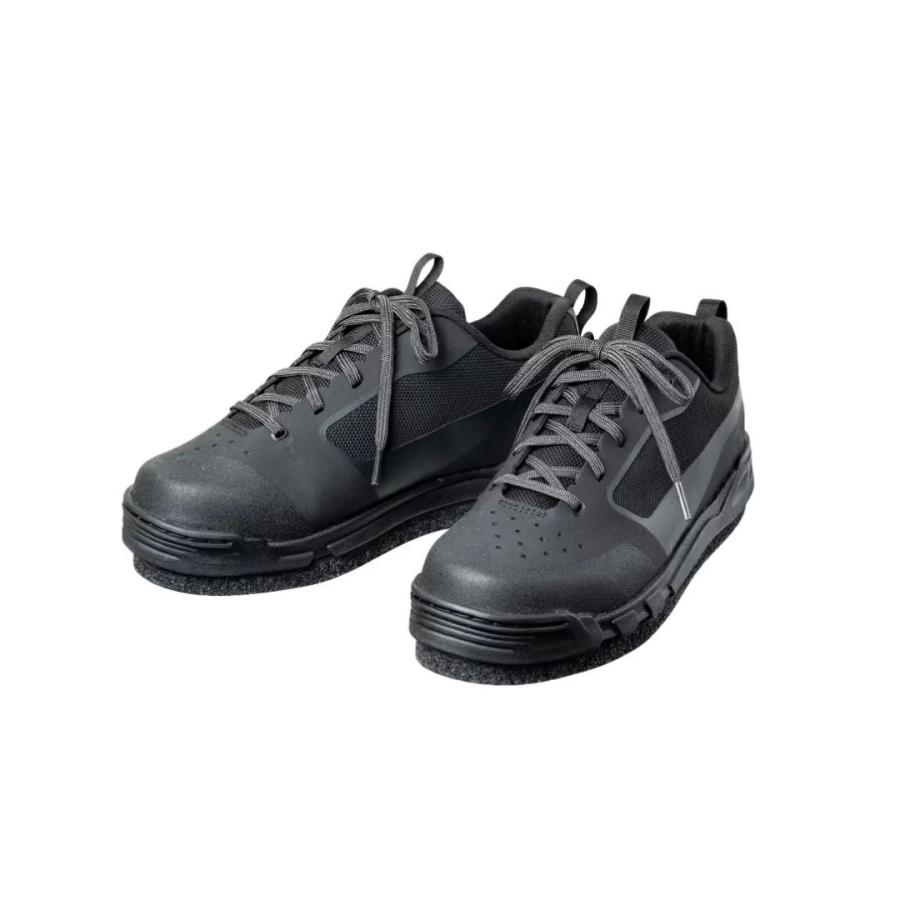 シマノ ジオロックシューズ カットピンフェルト ブラック FS-022W (フェルトシューズ 磯 靴 ロックショア)【送料無料】 FS-022W ジオロックシューズ カットピンフェルト ブラック #29cm