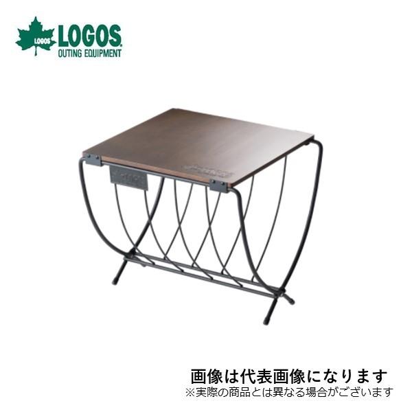 ロゴス ワイド薪ラックウッドテーブル 81064183