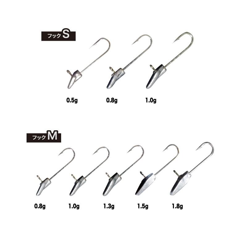 ティクト ダートジグヘッド ８ ０ ８ｇ ライトゲーム ジグヘッド アジング メバリング フィッシングマックス 通販 Paypayモール