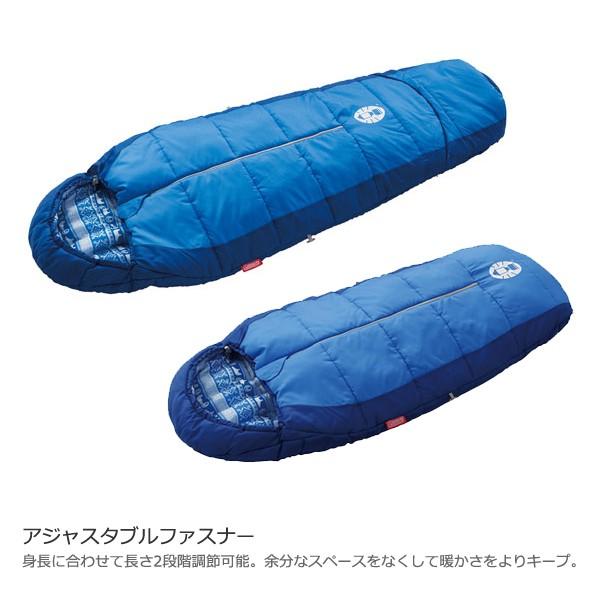 コールマン キッズマミー アジャスタブル/C4 ネイビー 2000027270 Coleman シュラフ 寝袋 スリーピングバッグ 登山 キャンプ アウトドア Coleman（コールマン） キッズマミーアジャスタブル／C4（ネイビー