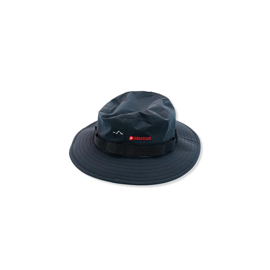 マーモット　× DRT キメラ　レインブーニーハット　ブラック マーモット x DRT CHIMERA RAIN BOONIE HAT キメラ ブーニー ハット