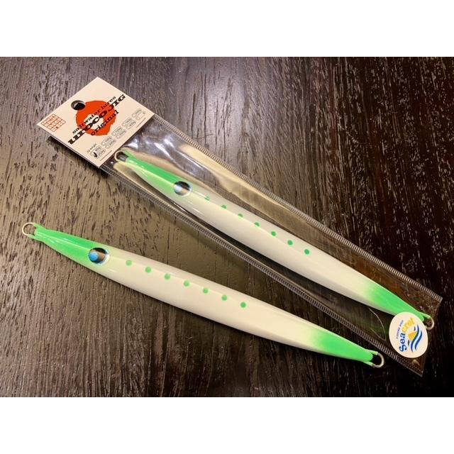 未使用　ウロコジグ オリジナル 250g ライムグロー　シークレット　オリカラ uroco ウロコ ウロコジグ 250g フルグローライムグリーン Seacret