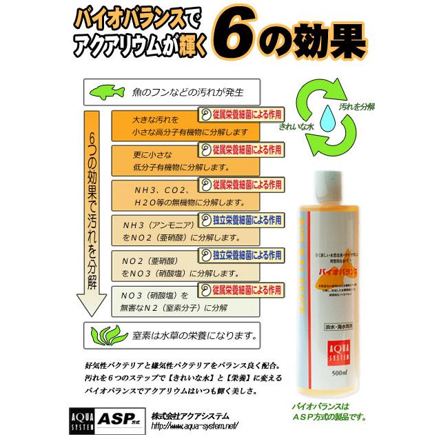 アクアシステム バイオバランス 5リットル : フィッシュジャパン