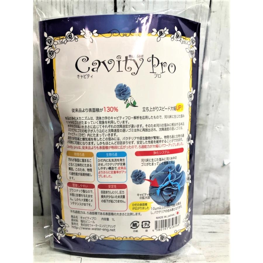 キャビティ プロ（Cavity Pro）1L 機能性ろ過材 ろ材 ウォーター