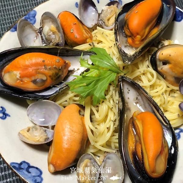 ムール貝 活貝 シウリ貝 M 2kg 11 16個 三陸宮城県産 気仙沼 天然 旬 季節の貝 料理屋 料亭 料理食材 15 Mussel M2 Fish Market 38 通販 Yahoo ショッピング