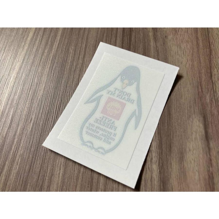 SHELL OIL シェル オイル ペンギン ステッカー 窓用 | 