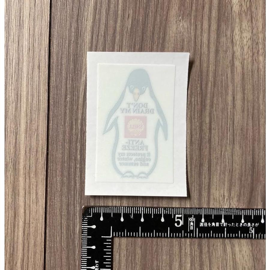 SHELL OIL シェル オイル ペンギン ステッカー 窓用 |  | 01