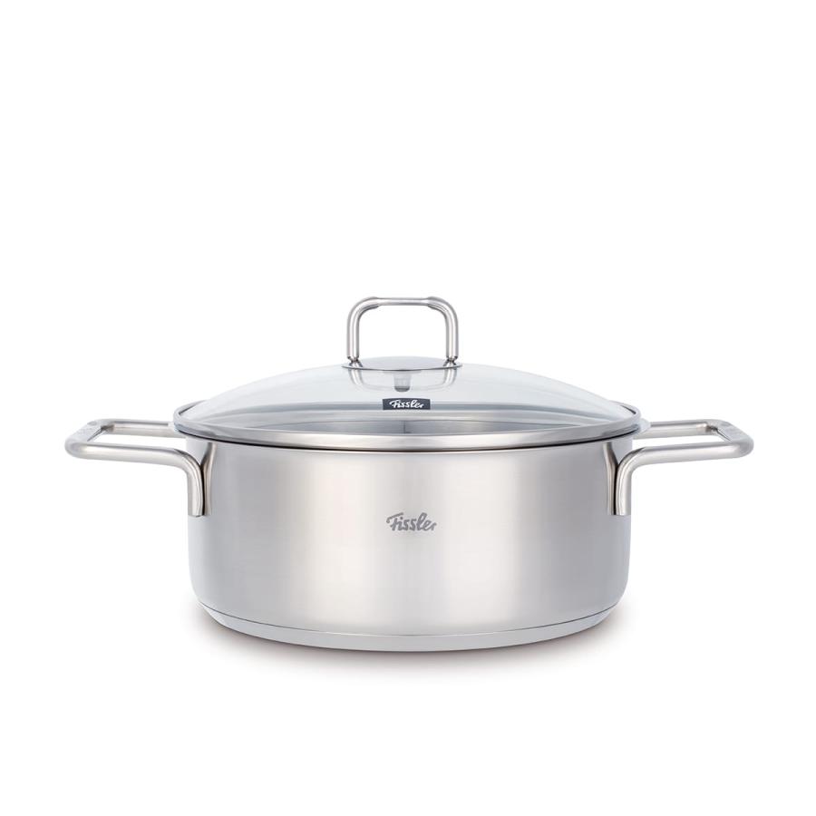 フィスラー 両手鍋 cm ハンブルク キャセロール ガラスフタ付き Ih ガス火対応 Fissler メーカー公式 ドイツ製 ロゴ入り 目盛り付き 081 1 000 081 1 000 フィスラーオンラインショップ 通販 Yahoo ショッピング