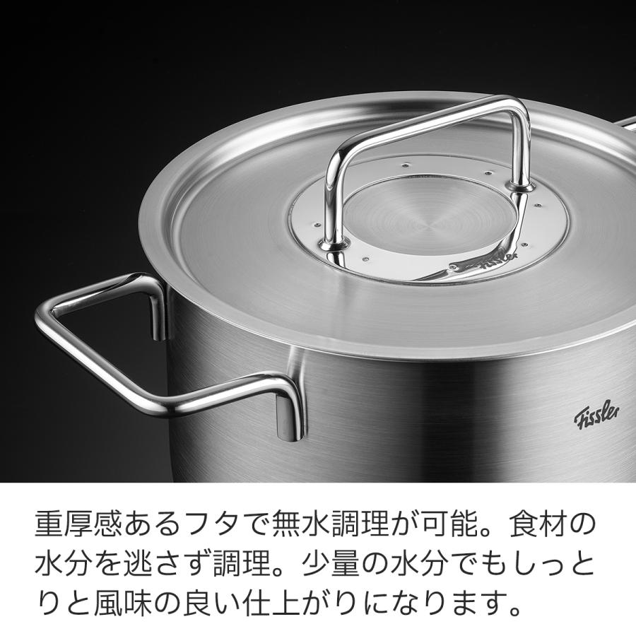 Fissler フィスラー 両手鍋 20cm ピュア コレクション シチュー Fissler フィスラー 両手鍋 20cm ピュア コレクション シチュー