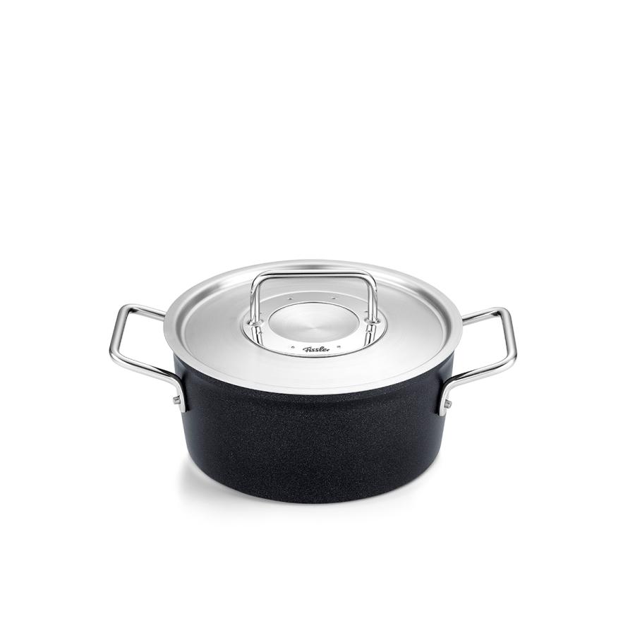 フィスラーのアダマントシチューポット20cm（約2.9L）ガス火・IH対応 楽天市場】【公式】 フィスラー 両手鍋 20cm アダマント
