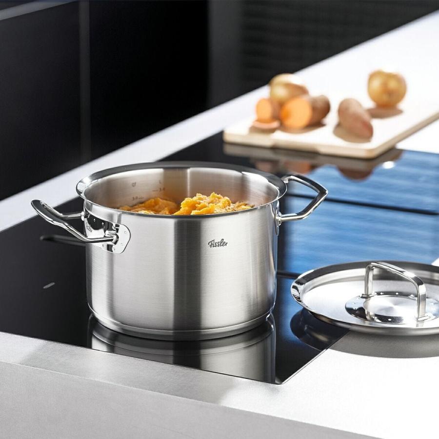Fissler オリジナルプロフィ シチューポット　24cm 蓋無し　ステンレス Fissler（フィスラー） 公式 オリジナル プロフィ コレクション セット