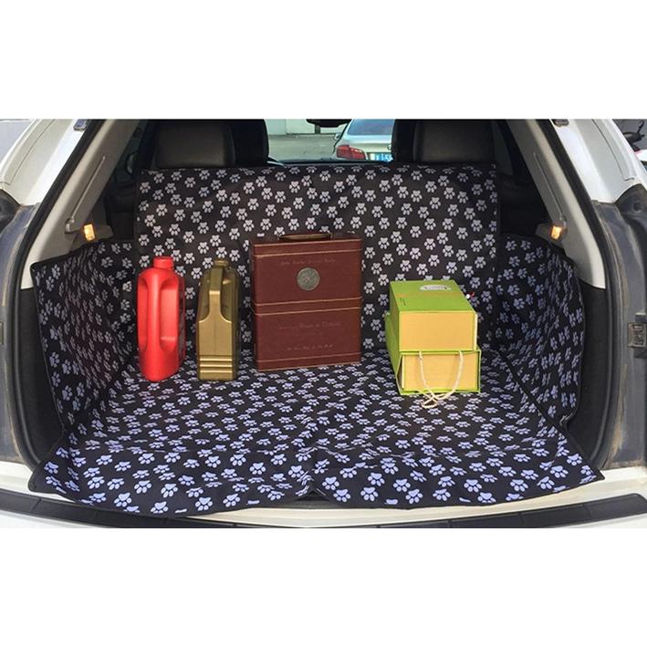 爆買い シートカバー トランクカバー ペットシート ドライブ トランクマット 防水 後部座席用 折り畳み オックスフォード布製 汚れ防止 多機能 撥水加工 後部座席