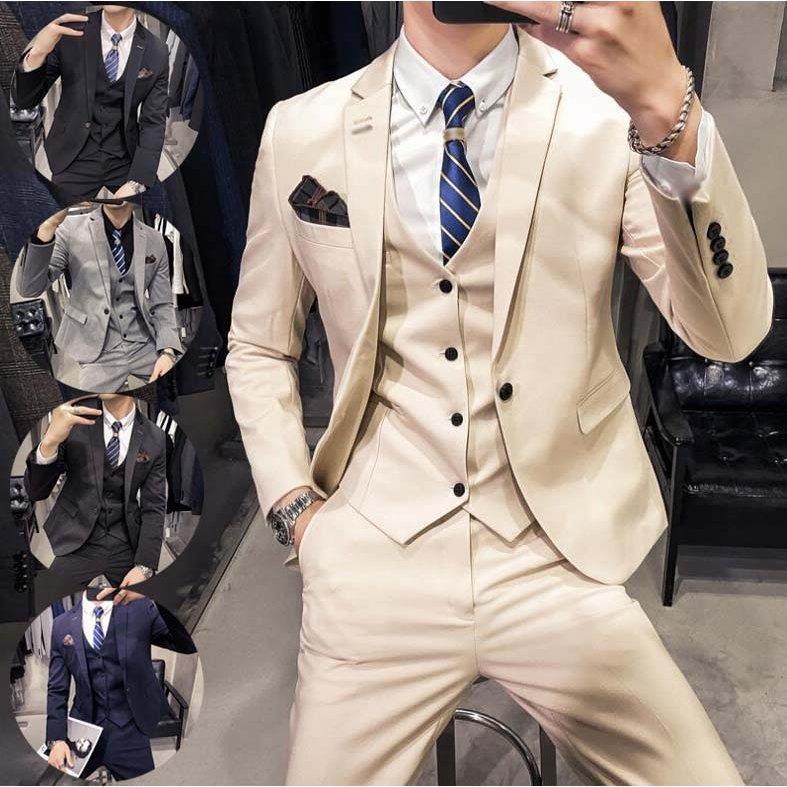 豪華 メンズスーツ セットアップ シングルスーツ スーツセット 結婚式スーツ イギリス風 ジャケット ベスト パンツ 3点セット カジュアルスーツ スリム 3ピーススーツ メンズ ビジネススーツ イギリス風 フォーマルスーツ ビジネススーツ Headshotsbar Com