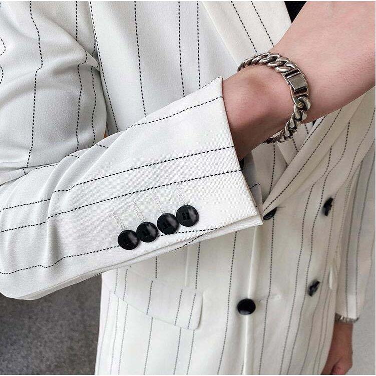 大注目 通勤 制服 大きいサイズ イギリス風 ストライプ ビジネススーツ メンズ セットアップ パンツ ジャケット 2点セット ダブルスーツ スリム スーツ 上下セット カジュアルスーツ メンズスーツ 冠婚葬祭 スタイリッシュスーツ ビジネススーツ Pharmapathway Com