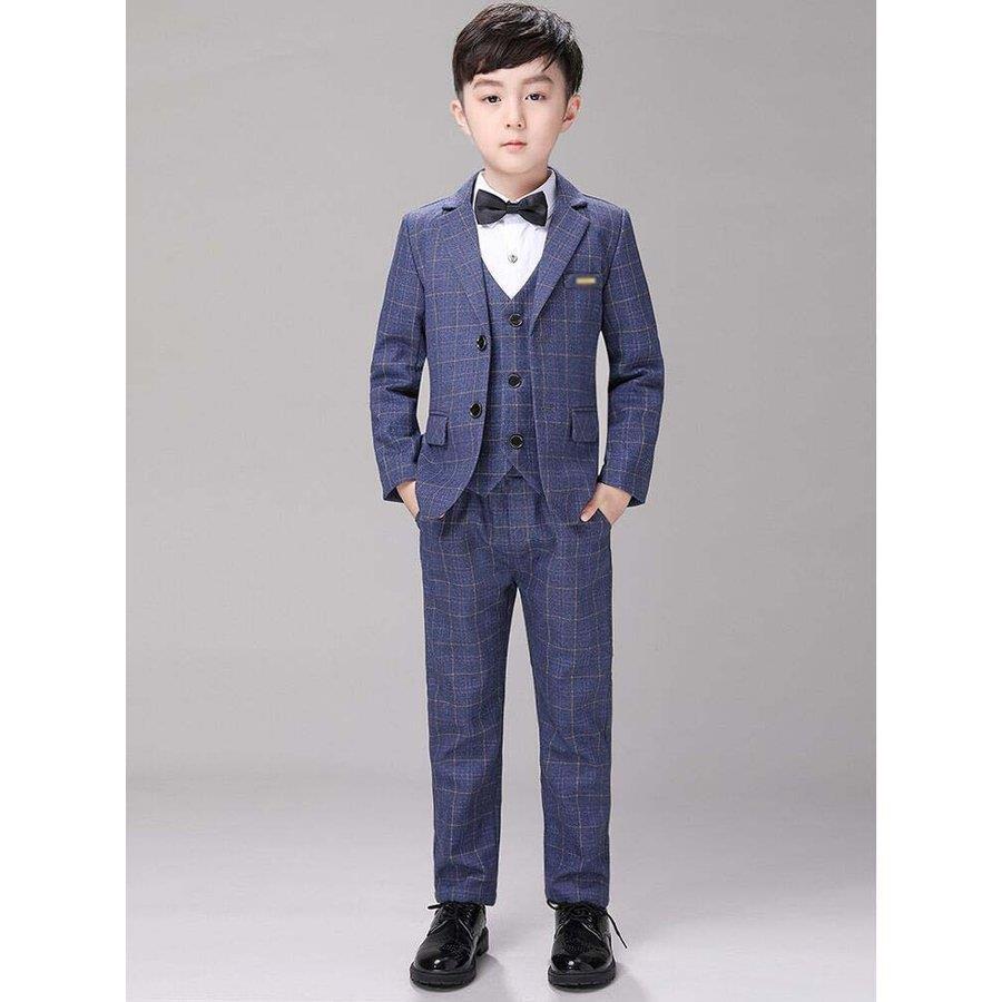 返品交換不可 子供服 スーツ ベビー おしゃれ 4点セット フォーマルスーツ タキシード キッズ 子供スーツ 発表会 結婚式 卒業スーツ 入学式 秋冬 男の子スーツ チェック柄 スーツ ブレザー サイズ 100ｃｍ Www 11thspace Com