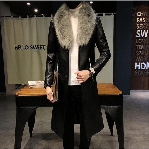 楽天ランキング1位 チェスターコート メンズ 大きいサイズ アウター 無地 トレンチコート メンズ ロング丈 通勤秋冬新作 爆安プライス Int Academy Com