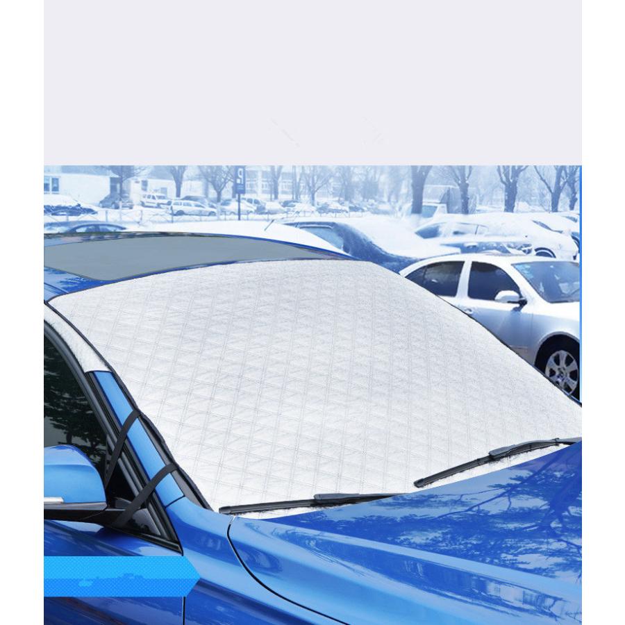 車用フロントガラスカバー 厚手 綿入り 凍結防止カバー フロントガラスシート サンシェード 冬夏日よけ 雪対策 凍結防止シート 車用品 Xrxsunying536 F I T 1号店 通販 Yahoo ショッピング