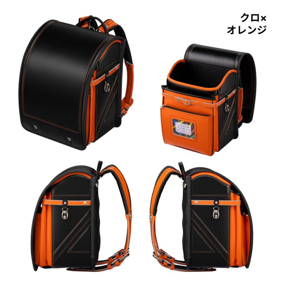 【早割10％OFF】フィットちゃん ランドセル ストリートファインワイド 安ピカッ 楽ッション 男の子 2027 日本製 ブラック 軽量 軽い_24