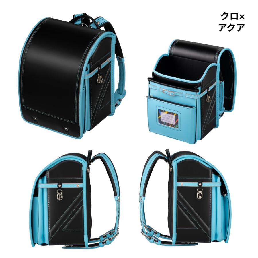 【早割10％OFF】フィットちゃん ランドセル ストリートファインワイド 安ピカッ 楽ッション 男の子 2027 日本製 ブラック 軽量 軽い_29