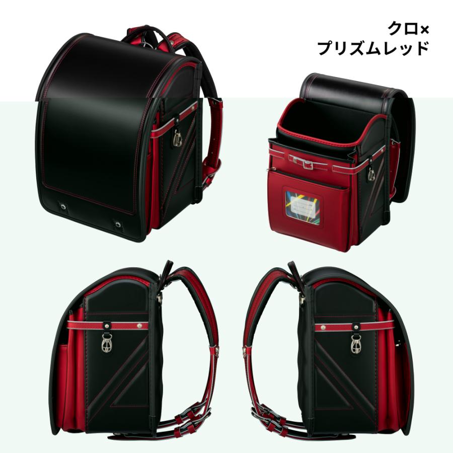 【早割10％OFF】フィットちゃん ランドセル ストリートファインワイド 安ピカッ 楽ッション 男の子 2027 日本製 ブラック 軽量 軽い_20