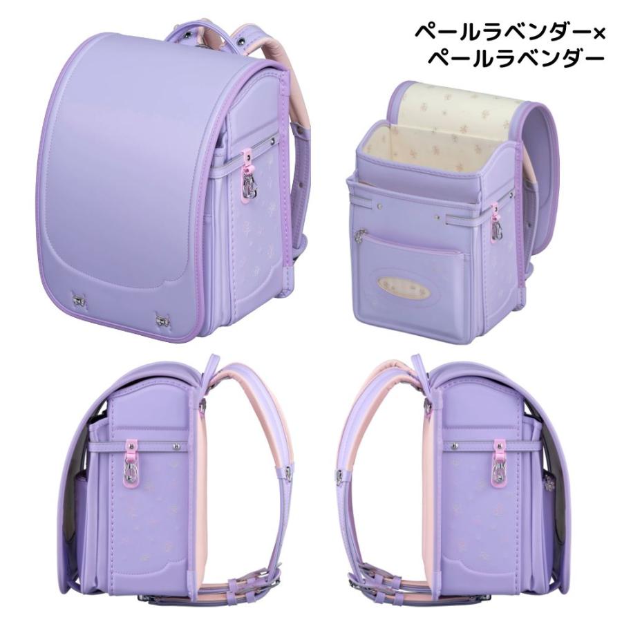 【早割10％OFF】フィットちゃん ランドセル  シュシュ・フローラ軽量 安ピカッ 楽ッション 女の子 2027年 日本製 国産 A4 フラットファイル対応 FIT-249AZRLの画像