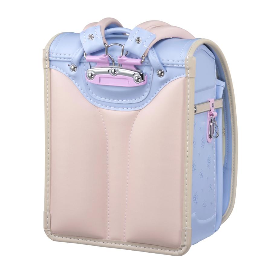 【早割10％OFF】フィットちゃん ランドセル  シュシュ・フローラ軽量 安ピカッ 楽ッション 女の子 2027年 日本製 国産 A4 フラットファイル対応 FIT-249AZRLの画像