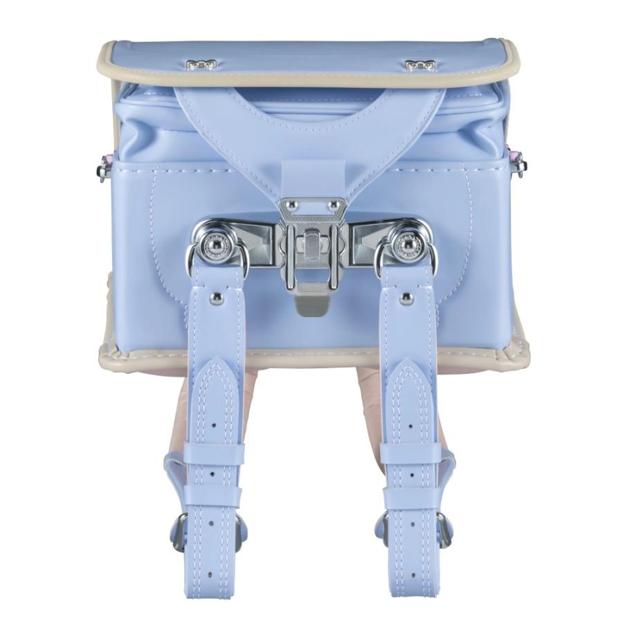 【早割10％OFF】フィットちゃん ランドセル  シュシュ・フローラ軽量 安ピカッ 楽ッション 女の子 2027年 日本製 国産 A4 フラットファイル対応 FIT-249AZRLの画像