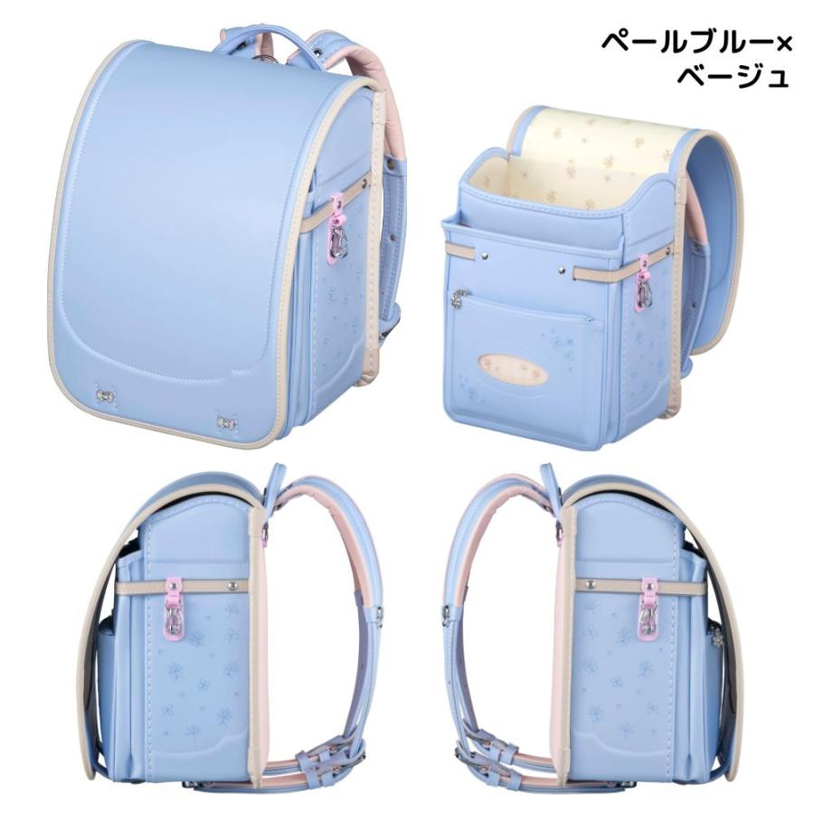 【早割10％OFF】フィットちゃん ランドセル  シュシュ・フローラ軽量 安ピカッ 楽ッション 女の子 2027年 日本製 国産 A4 フラットファイル対応 FIT-249AZRLの画像