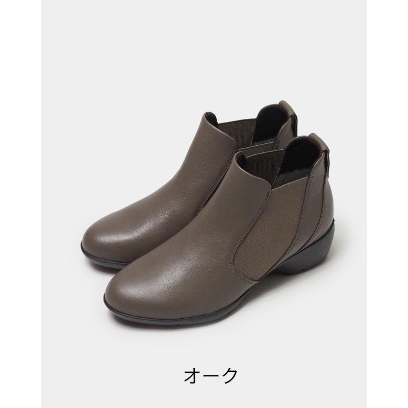 fitfit レザー サイドゴアブーツ レザーサイドゴアアンクルブーツ （オーク） -fitfit(フィットフィット