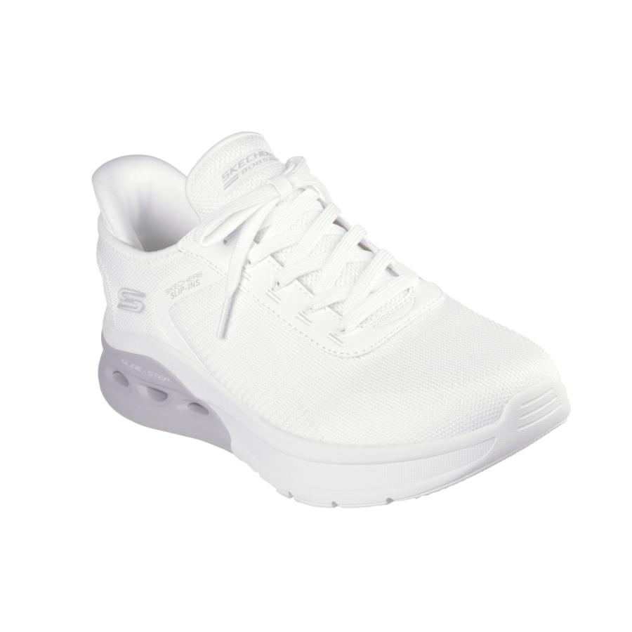 SKECHERS（スケッチャーズ） メンズスニーカー BOBS ARC WAVES 2.0 (WHT) 118317 フィットハウス ...