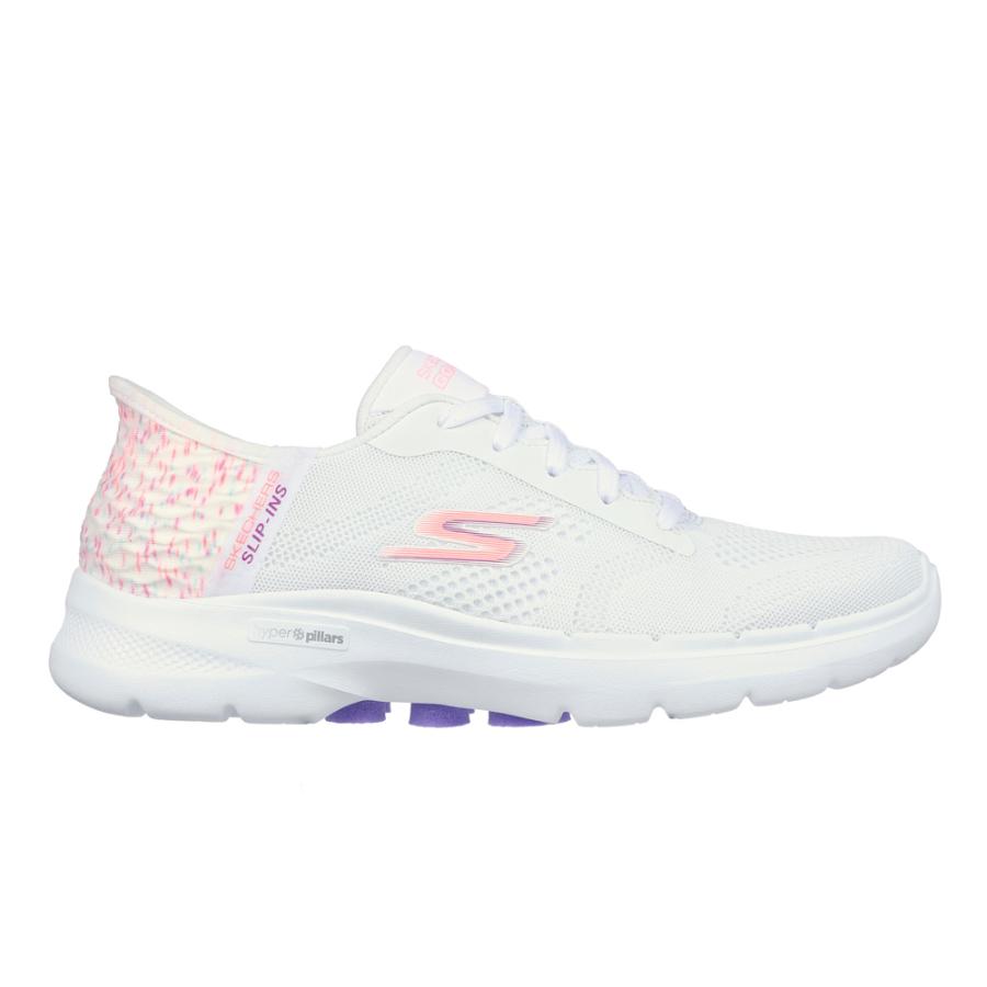 スケッチャーズ SKECHERS レディーススニーカー SLIP-INS GO-WALK6-VIVID IDEA (WMLT) 124627　フィットハウス｜fithouse｜02