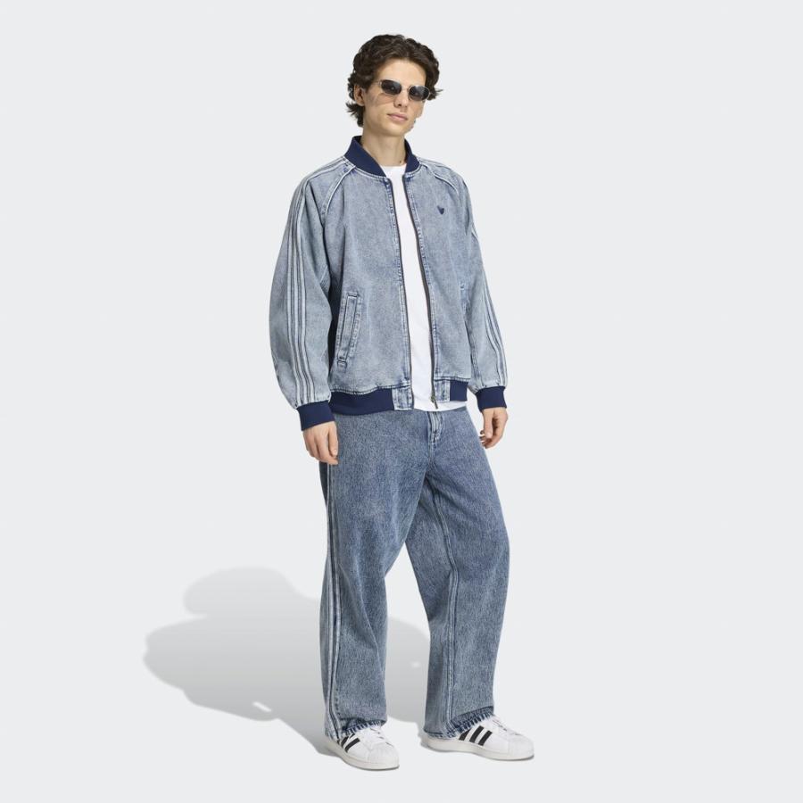 m*k様 新品 アディダスオリジナルス デニム ジャージ トラックトップ XL adidas Originals アディダスオリジナルス originals アウター SST
