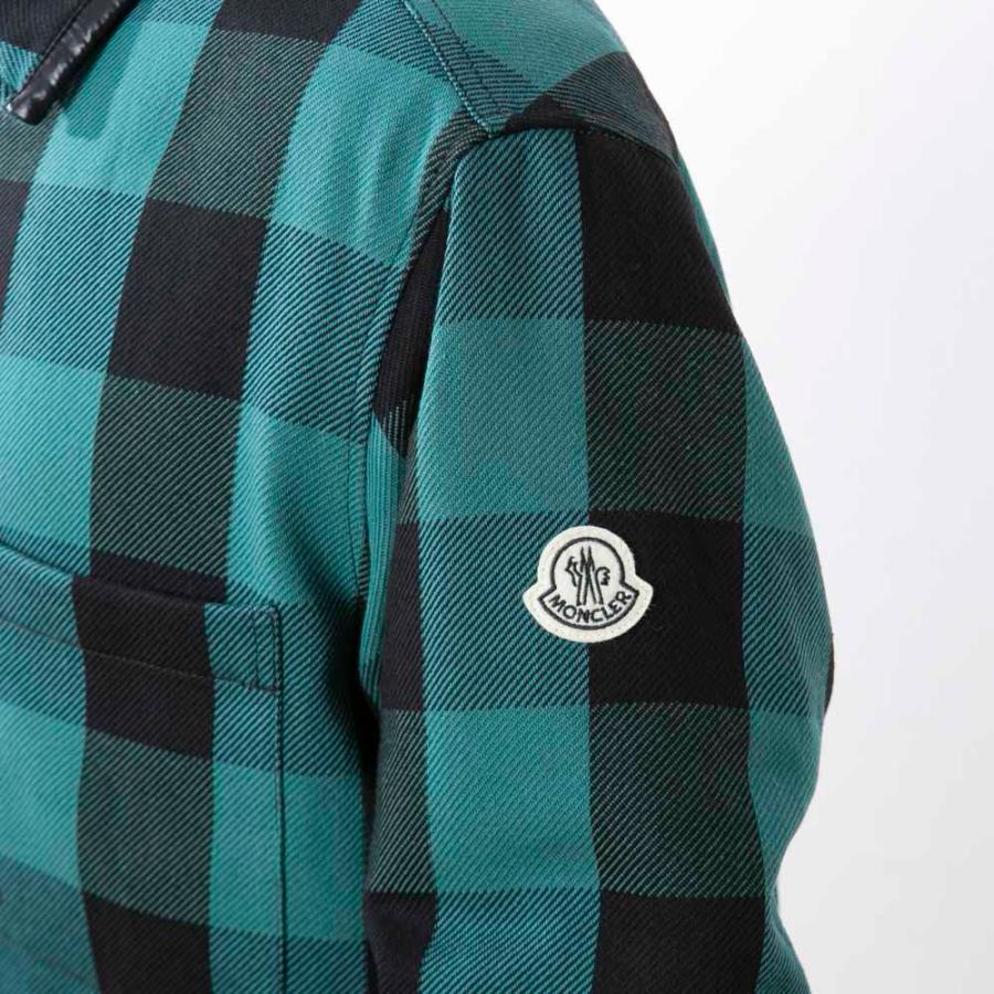 モンクレール MONCLER メンズアウター FRGMT チェックダウンシャツ SIMMON 1A000.09.M2316　フィットハウスの画像